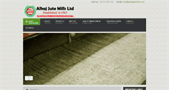 Desktop Screenshot of alhajjutemills.com